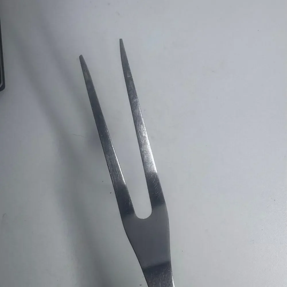 Vintage Flint ARROWHEAD Stainless Steel Kitchen Utensil 3 Piece Set Black Handle